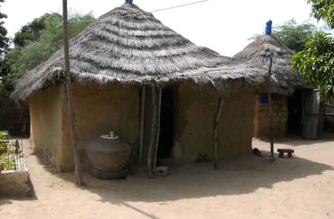 une case traditionnelle